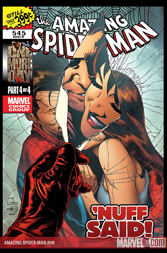Portada del Amazing Spider-Man #545/Joe Quesada/Marvel