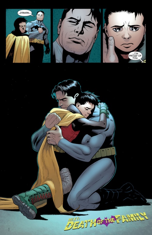 Batman and Robin 19. Bruce and Damian