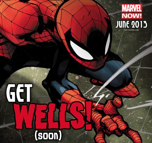 Zeb Wells Joe Madureira Spiderman teaser marvel now!