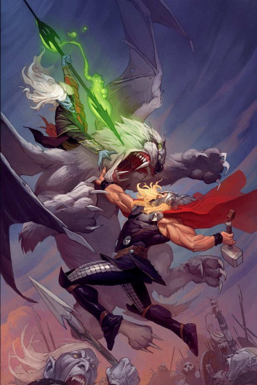 Thor God of Thunder Malekith Portada