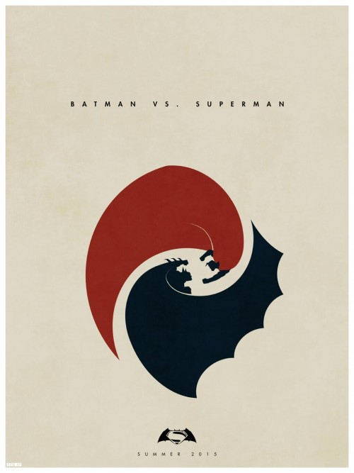 Batman vs. Superman, poster no oficial de Matt Ferguson y según Tsujihara, la punta del iceberg de Warner/DC