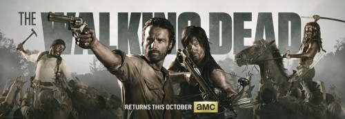 Imagen promocional de la cuarta temporada de The Walking Dead.