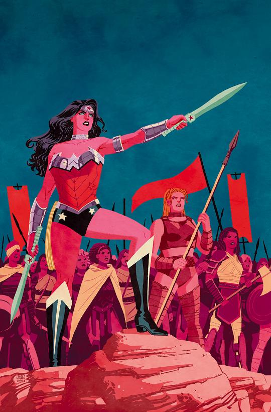 Portada del Wonder Woman #30 por Cliff Chiang