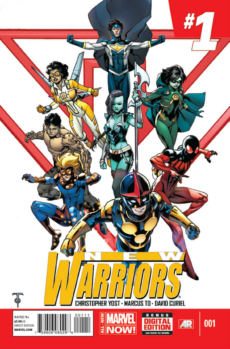 New Warriors vol 5 Portada 1