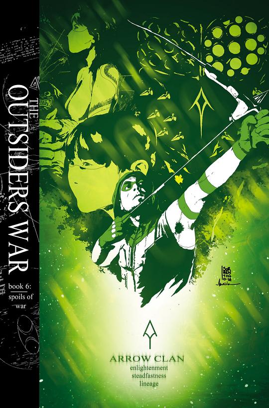 Portada del Green Arrow #31 por Andrea Sorrentino
