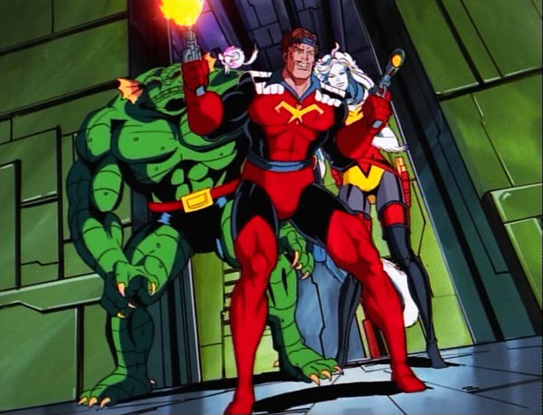 Los Saqueadores en la tercera temporada de la serie animada de X-men.
