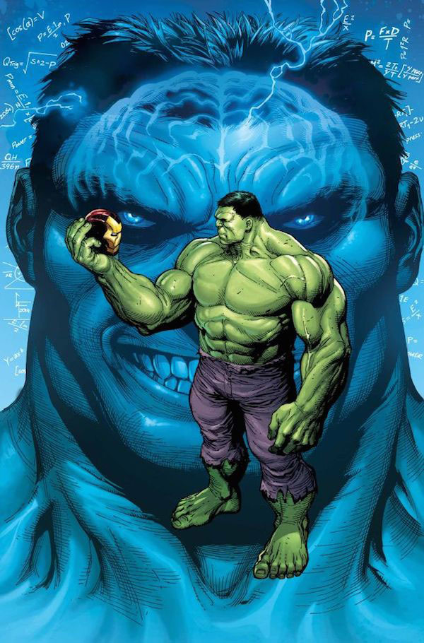 Portada del Hulk Nº5 / Gary Frank / Marvel / Da algo de miedo el asunto. 