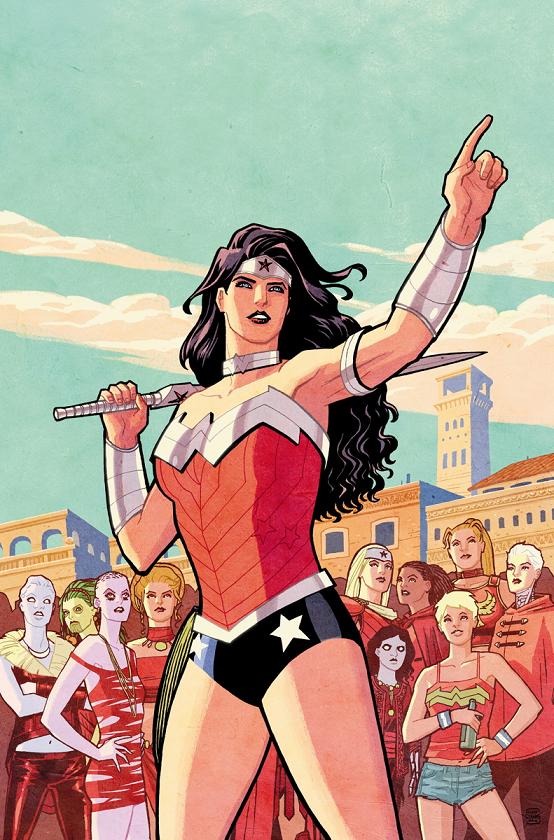 Portada del Wonder Woman #35 por Cliff Chiang