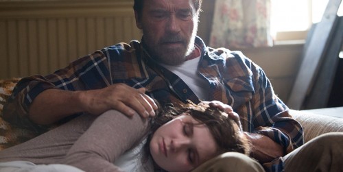 Arnold Schwarzenegger y Abigail Breslin, protagonistas de Maggie