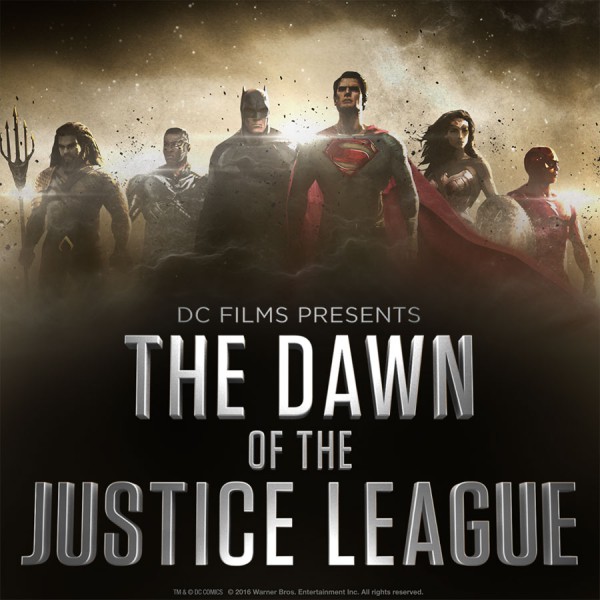 Justice League Dawn of poster JLA DC Comics