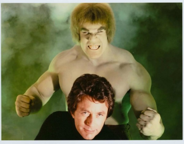 El Hulk televisivo y su alter ego humano