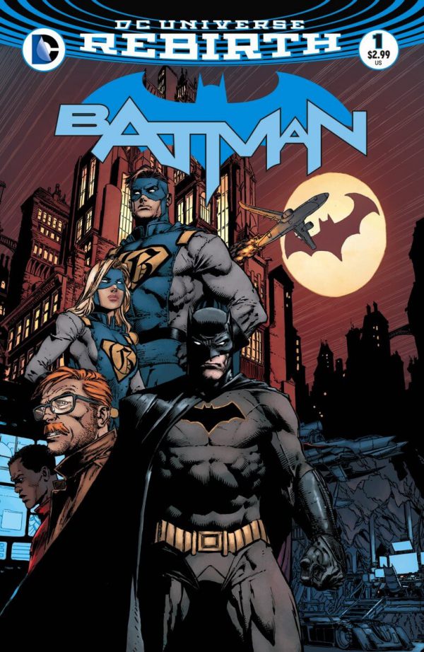 Portada de Batman #1, obra de David Finch
