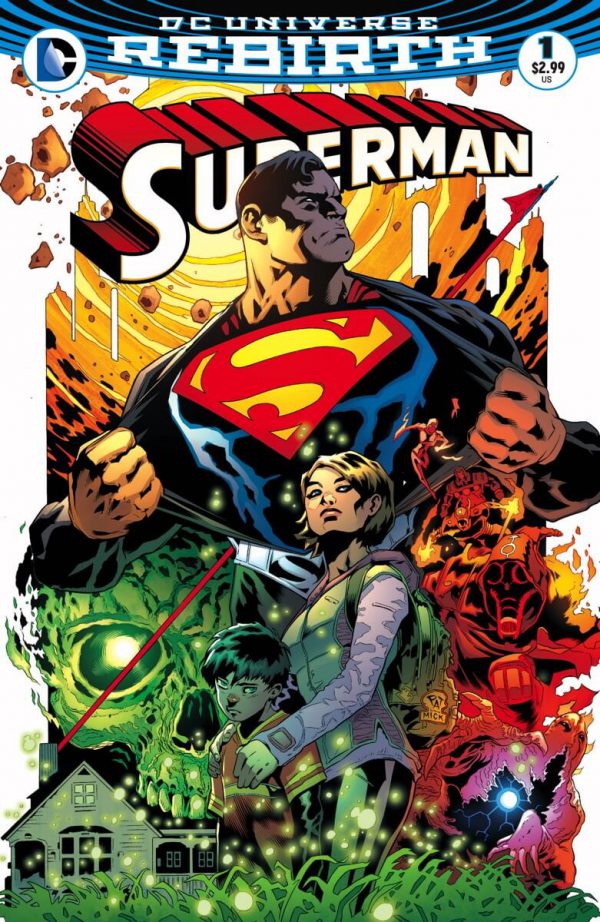 Portada de Superman #1, obra de Patrick Gleason