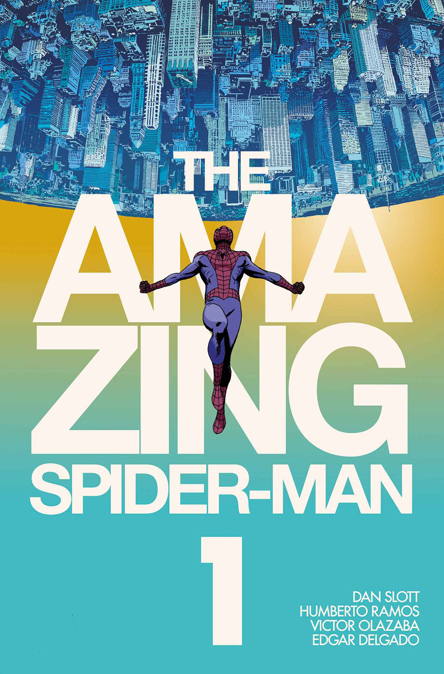 Portada de Amazing Spider-Man, vol. 4 #1