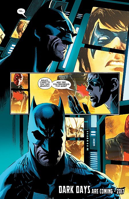 Detective Comics #950 ya nos advertía de Dark Days