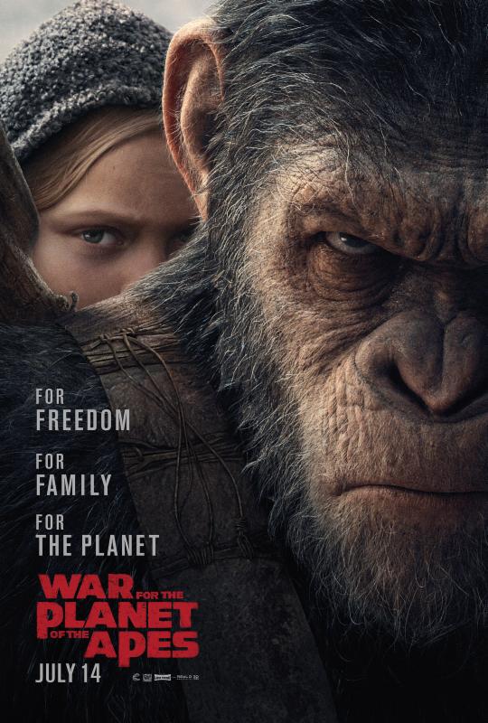 Póster de War of the Planet of the Apes
