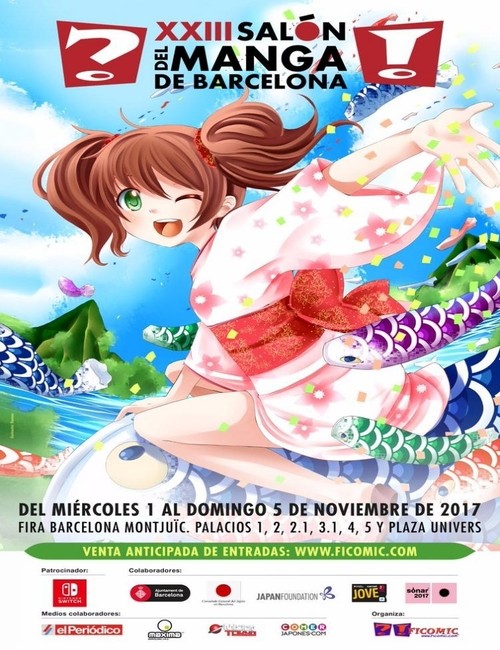 Cartel_XXIII_Salón_Manga_Barcelona