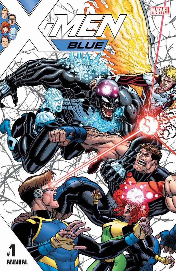 Portada de X-Men: Blue Annual #1