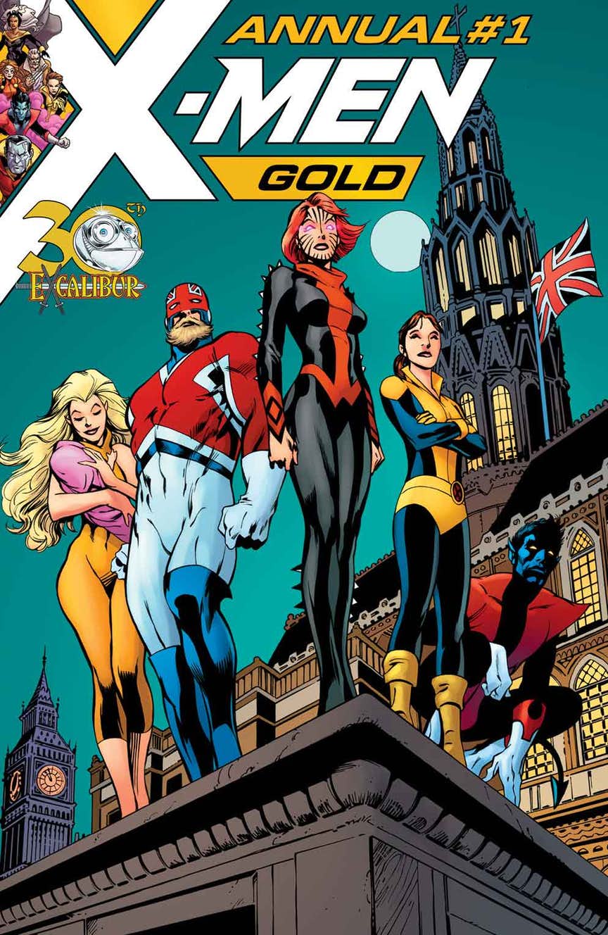 Portada de X-Men: Gold Annual #1