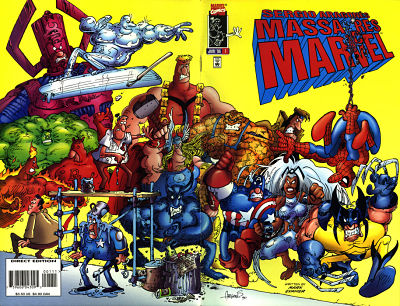 Marvel Comics, por Sergio Aragonés