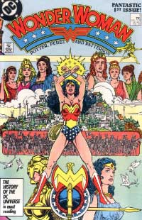 Wonder Woman #1, por George Pérez