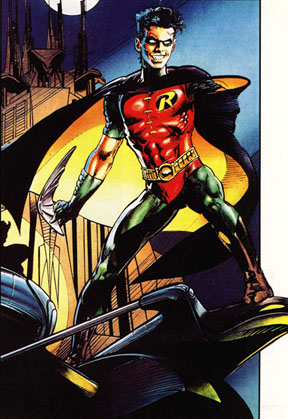 Ilustración del nuevo Robin por Neal Adams
