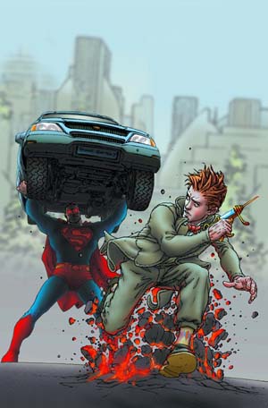 Portada de All Star Superman #4 por Frank Quitely
