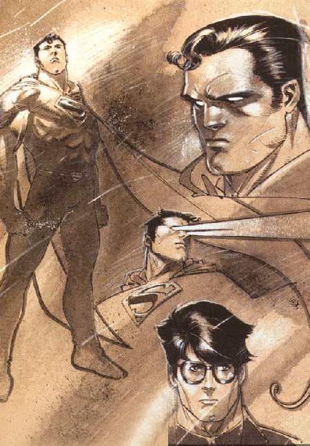 Superman, Adam Kubert y el peinado de Brandon Routh