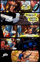  Página de Civil War #1/Marvel/McNiven