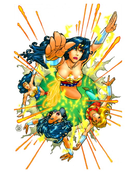 Wonder Woman #1 por Adam Kubert
