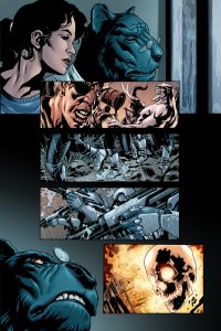 Página de X-Men:Civil War #1/ Yannick Paquette
