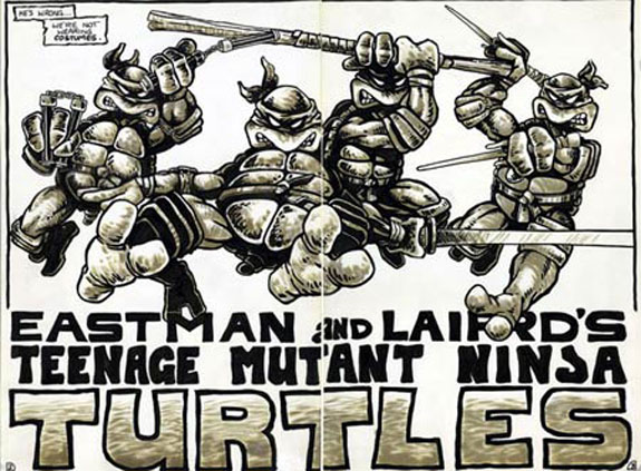 Ninja Turtles (Las Tortugas Ninja)', infancia y juventud