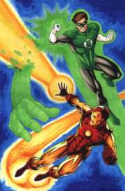 ¿Crossover Iron Man/Green Lantern? No, por ahora…