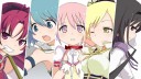 Puella Magi Madoka Magica Madoka Kaname y sus compañeras de aventuras
