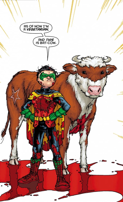 Damian wayne - batcow