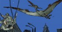 Los Cazadores de Pterodáctilos en la Ciudad Dorada