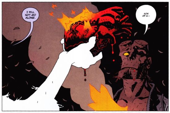 Sí, Hellboy muere en esta historia