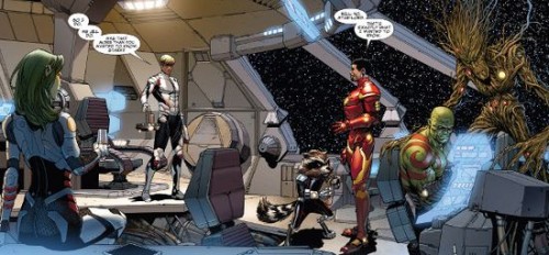 Iron Man se une al equipo para buscar un poco de fortuna