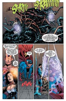 Superman recurre a sus colegas magos para enfrentarse a Arion