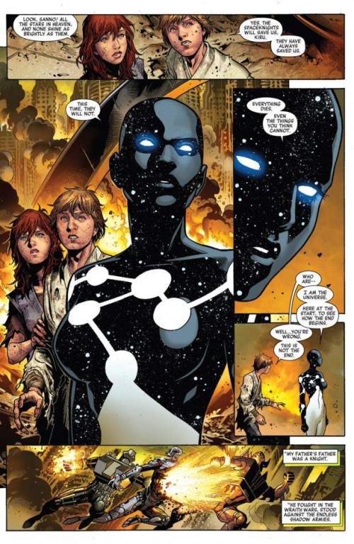 Now. Infinity Sample Explorando Marvel Now! Infinity #1 - Zona Negativa