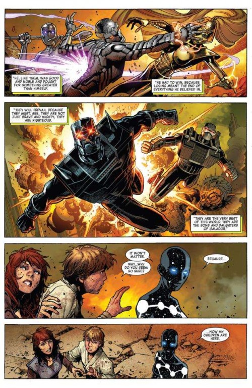 Now. Infinity Sample Explorando Marvel Now! Infinity #1 - Zona Negativa