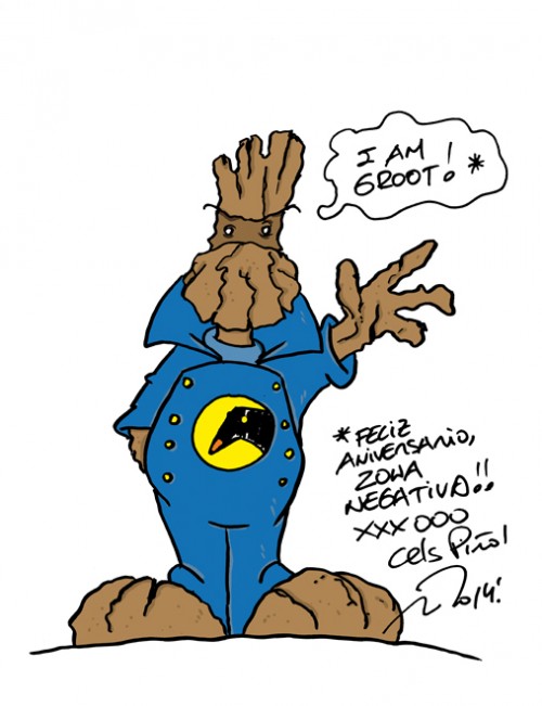 I am Groot! Por Cels Piñol