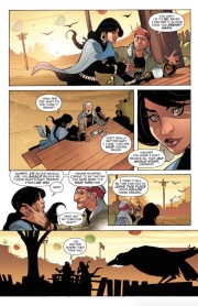 Páginas interiores de Teen Titans Earth One, obra de Terry Dodson