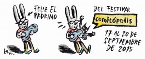 Liniers_padrino_Comicopolis