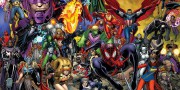 Portada de Arthur Adams para el relanzamiento de Vengadores