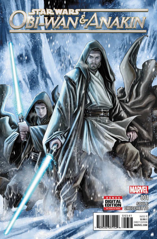Obi-Wan y Anakin Star Wars Marvel portada