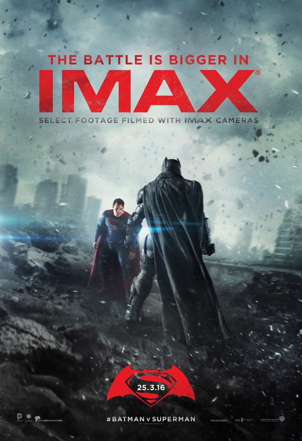 Póster IMAX de Batman v Superman: El Amanecer de la Justicia