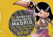 Autores y firmas en las XI Jornadas Comiqueras en Madrid, del 28 de Noviembre al 4 de Diciembre