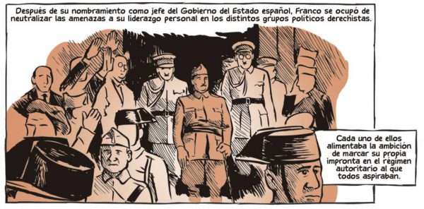 Proclamación de Franco como líder de la sublevación
