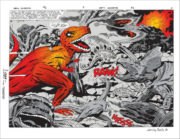 100% Marvel HC. Dinosaurio Diabólico de Jack Kirby